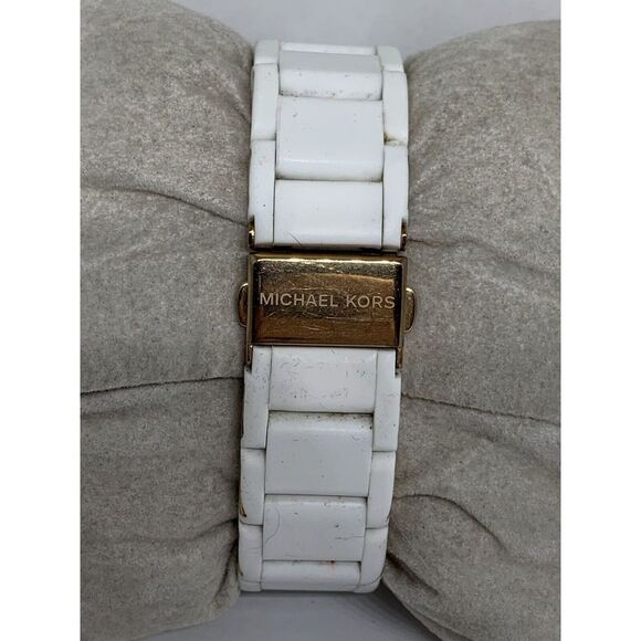 Michael Kors MK6405 Womens Stainless Steel Analog Silver Dial Quartz Watch OL322 - Picture 4 of 11